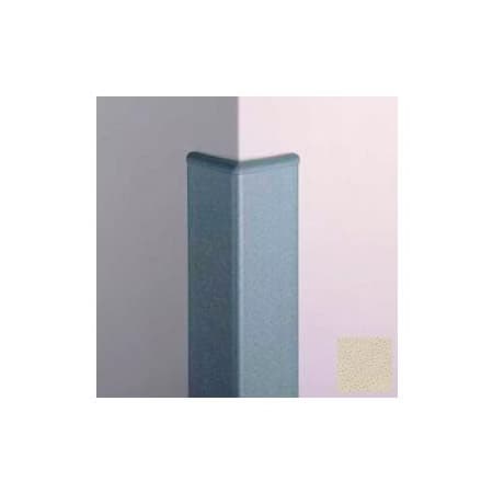 Pawling Surface Mounted Corner Guard, 90 Degree, 3'' Wings, 4'H W/Caps, Bone CG-10-4-238